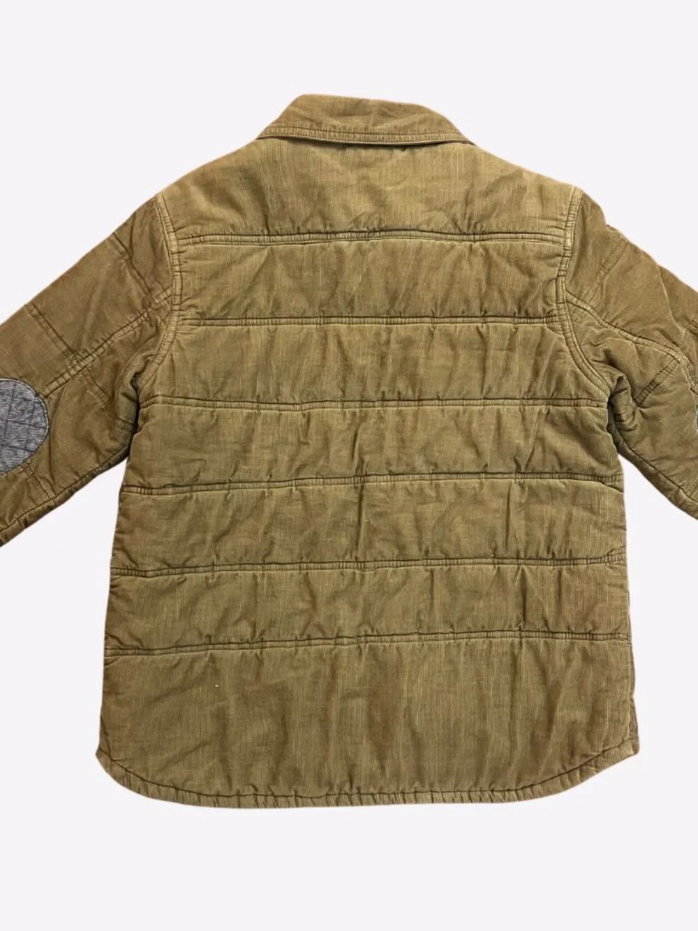 Gymboree Brown Quilted Corduroy Jacket Boys LRG 10-12 Fox Trail Collection 2013